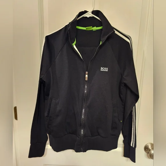 HUGO BOSS Track Suit (Zip Jacket & Pants) Size Small